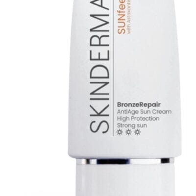 Zonbescherming zonnebrandcrème voor huidverzorging, SPF 30, huidherstel en anti-veroudering.